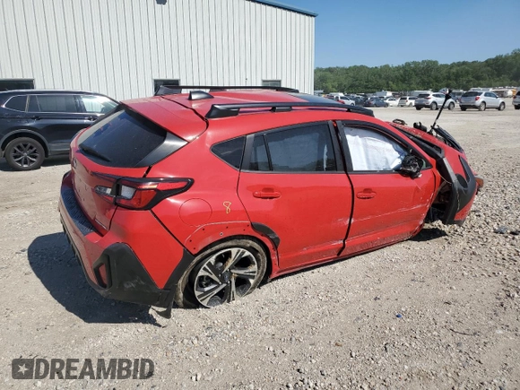 2024 Subaru Crosstrek Premium with VIN JF2GUADC5RH360734, listed as a Copart auction lot 56003775 with Not provided miles and Salvage title. Bid and sale history available at DreamBid. Image 3.