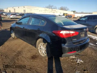 2014 Kia Forte LX with VIN KNAFX4A6XE5233178, listed as a Copart auction lot 88096605 with 123,313 mi miles and Salvage Title. Bid and sale history available at carsss.com. Image 2.