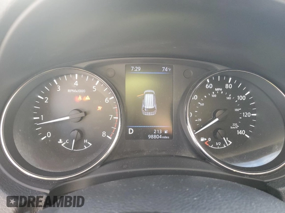 2019 Nissan Rogue SV with VIN 5N1AT2MV2KC845801, listed as a Copart auction lot 51903635 with 98,804 mi miles and Non Repairable. Bid and sale history available at carsss.com. Image 9.
