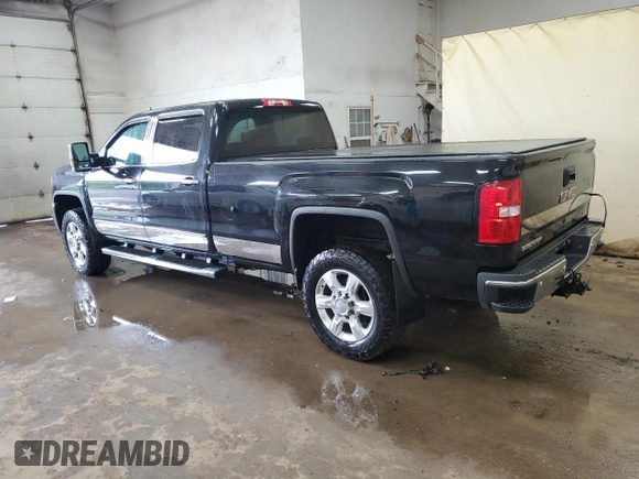 2018 GMC Sierra 2500HD SLT with VIN 1GT12TEY3JF205437, listed as a Copart auction lot 60290314 with 107,040 mi miles and Clean Title. Bid and sale history available at carsss.com. Image 2.