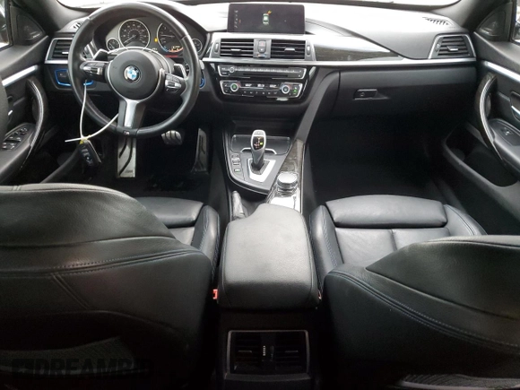 2018 BMW 4 Series 440i with VIN WBA4J5C51JBF06736, listed as a Copart auction lot 64165524 with 65,066 mi miles and Salvage Title. Bid and sale history available at DreamBid. Image 8.