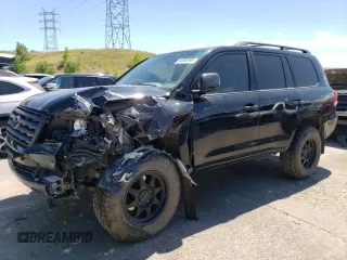 2008 Toyota Land Cruiser with VIN JTMHY05J785001657, listed as a Copart auction lot 66892694 with 245,112 mi miles and Salvage Title. Bid and sale history available at carsss.com. Image 1.