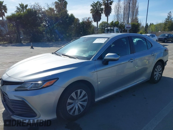 2021 Toyota Camry Hybrid LE with VIN 4T1C31AK5MU030969, listed as a IAAI auction lot 41862078 with 125,992 mi miles. Bid and sale history available at carsss.com. Image 6.