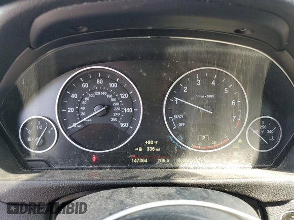 2015 BMW 3 Series 320i xDrive z VIN WBA3C3G53FNT52814, wystawiony jako Copart lot #56390105 z przebiegiem 147 364 mil mil oraz Szkoda całkowita • Salvage title. Historia ofert i sprzedaży dostępna na DreamBid. Obrazek 9.