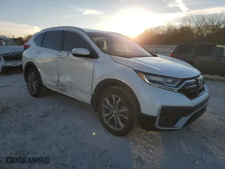 2021 Honda CR-V Touring with VIN 2HKRW2H91MH638786, listed as a Copart auction lot 83678304 with 22,219 mi miles and Salvage Title. Bid and sale history available at carsss.com. Image 4.