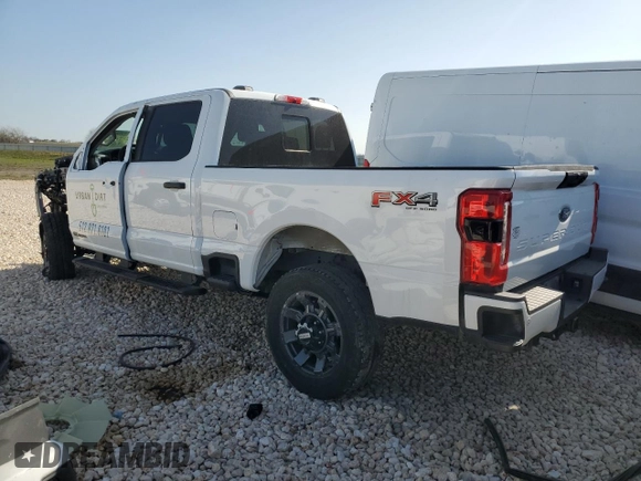 2024 Ford Super Duty F-250 SRW XL with VIN 1FT8W2BT5RED44749, listed as a Copart auction lot 49896545 with 36,005 mi miles and Salvage Title. Bid and sale history available at carsss.com. Image 2.