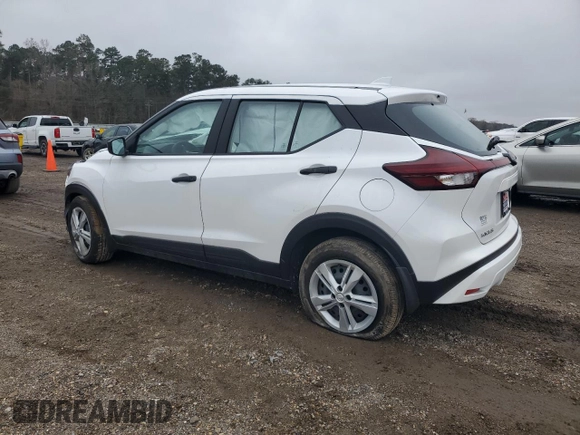 2024 Nissan Kicks S with VIN 3N1CP5BV4RL583495, listed as a Copart auction lot 42684925 with 4,681 mi miles and Salvage Title. Bid and sale history available at DreamBid. Image 2.
