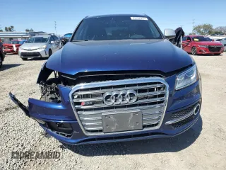 2014 Audi SQ5 with VIN WA1VGBFP4EA044659, listed as a Copart auction lot 49452835 with 114,813 mi miles and Salvage Title. Bid and sale history available at DreamBid. Image 5.