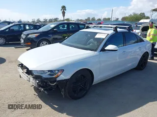 2012 Audi A6 2.0T Premium with VIN WAUCFAFC5CN121999, listed as a IAAI auction lot 41934695 with 90,660 mi miles. Bid and sale history available at carsss.com. Image 23.