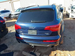 2014 Audi Q7 3.0T S line Prestige with VIN WA1DGAFEXED018456, listed as a IAAI auction lot 41705494 with 114,760 mi miles. Bid and sale history available at carsss.com. Image 16.