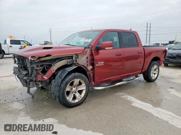 2014 Ram 1500 Sport z VIN 1C6RR6MTXES326735, wystawiony jako Copart lot #51507125 z przebiegiem 168 426 mil mil oraz Szkoda całkowita • Salvage title. Historia ofert i sprzedaży dostępna na DreamBid. Obrazek 1.