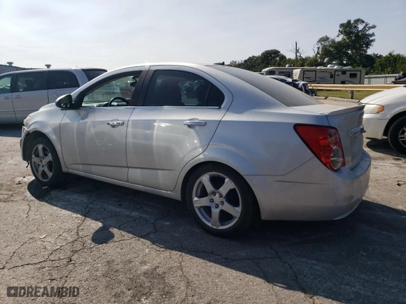 2014 Chevrolet Sonic LTZ with VIN 1G1JE5SB6E4215697, listed as a Copart auction lot 70820024 with 166,414 mi miles and Salvage Title. Bid and sale history available at carsss.com. Image 2.
