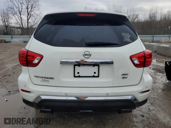 2019 Nissan Pathfinder SV with VIN 5N1DR2MM9KC591765, listed as a Copart auction lot 43864915 with 101,396 mi miles and Non Repairable. Bid and sale history available at carsss.com. Image 6.