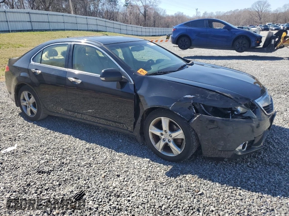 2012 Acura TSX Technology with VIN JH4CU2F64CC017717, listed as a Copart auction lot 48391675 with 272,814 mi miles and Salvage title. Bid and sale history available at DreamBid. Image 4.