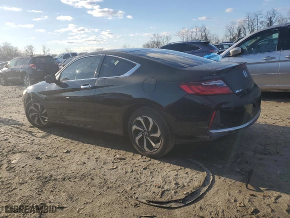 2016 Honda Accord Coupe LX-S with VIN 1HGCT1B35GA011390, listed as a Copart auction lot 45428565 with 102,641 mi miles and Salvage Title. Bid and sale history available at carsss.com. Image 2.