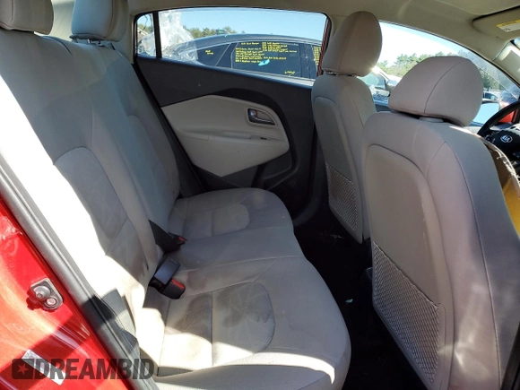 2014 Kia Rio LX with VIN KNADM4A32E6385200, listed as a Copart auction lot 52072335 with 94,790 mi miles and Salvage Title. Bid and sale history available at DreamBid. Image 10.