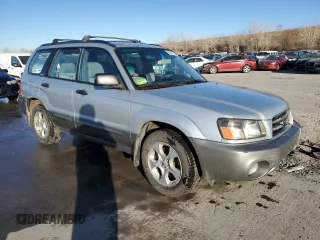 2003 Subaru Forester XS with VIN JF1SG65643H756012, listed as a Copart auction lot 46802715 with 157,296 mi miles and Salvage Title. Bid and sale history available at carsss.com. Image 4.