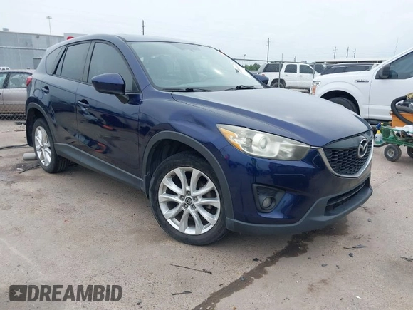 2013 Mazda CX-5 Grand Touring with VIN JM3KE2DE3D0168529, listed as a IAAI auction lot 41884766 with 173,558 mi miles. Bid and sale history available at carsss.com. Image 1.