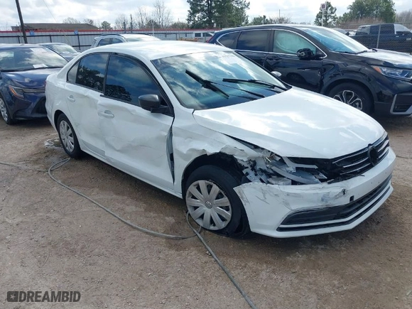 2016 Volkswagen Jetta Sedan 1.4T S with VIN 3VW267AJXGM212822, listed as a IAAI auction lot 41517596 with NaN miles. Bid and sale history available at carsss.com. Image 1.
