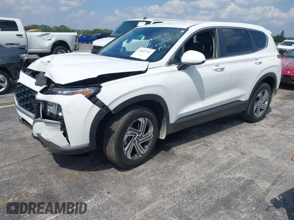 2023 Hyundai Santa Fe SE with VIN 5NMS14AJ6PH631267, listed as a IAAI auction lot 42053761 with 17,880 mi miles and . Bid and sale history available at DreamBid. Image 17.