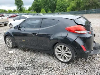 2012 Hyundai Veloster w/Black Int with VIN KMHTC6AD0CU059003, listed as a Copart auction lot 58480625 with 133,137 mi miles and Salvage title. Bid and sale history available at DreamBid. Image 2.