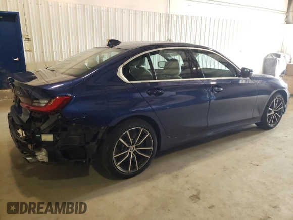 2020 BMW 3 Series 330i xDrive with VIN 3MW5R7J09L8B10961, listed as a Copart auction lot 41601373 with 20,951 mi miles and . Bid and sale history available at DreamBid. Image 3.