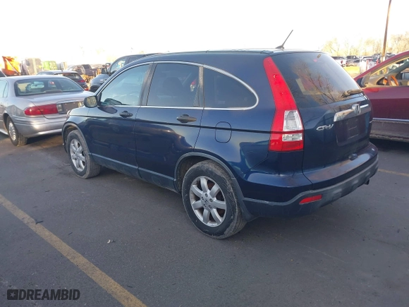 2007 Honda CR-V EX with VIN JHLRE48557C018389, listed as a IAAI auction lot 41755124 with 206,044 mi miles. Bid and sale history available at carsss.com. Image 3.