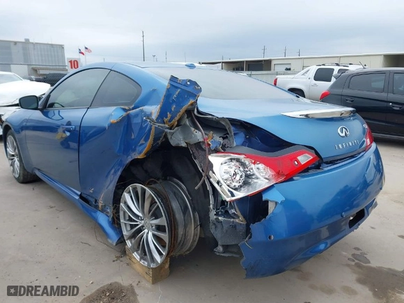 2012 Infiniti G37 Coupe IPL with VIN JN1CV6EK4CM424213, listed as a IAAI auction lot 41509618 with 98,251 mi miles. Bid and sale history available at carsss.com. Image 6.