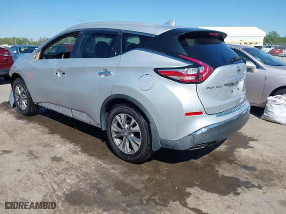 2018 Nissan Murano Platinum with VIN 5N1AZ2MH8JN160696, listed as a IAAI auction lot 41958133 with 66,193 mi miles. Bid and sale history available at carsss.com. Image 3.