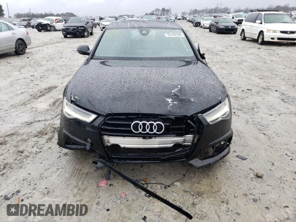 2018 Audi A6 with VIN WAUH3AFC3JN002666, listed as a Copart auction lot 72143102 with 43,542 mi miles and . Bid and sale history available at DreamBid. Image 5.