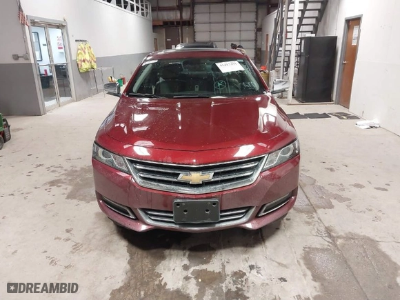 2017 Chevrolet Impala Premier with VIN 2G1145S30H9188235, listed as a IAAI auction lot 41417491 with NaN miles. Bid and sale history available at carsss.com. Image 12.