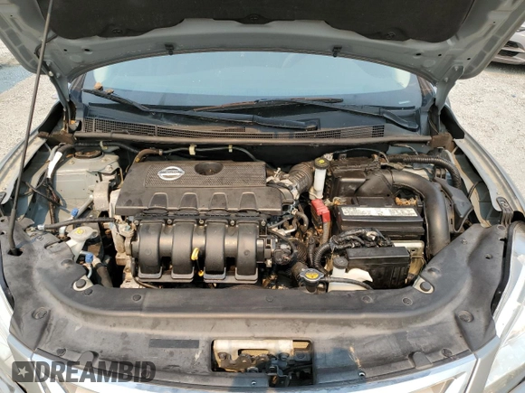 2013 Nissan Sentra S with VIN 3N1AB7AP7DL755175, listed as a Copart auction lot 50788075 with 121,829 mi miles and Salvage Title. Bid and sale history available at DreamBid. Image 12.