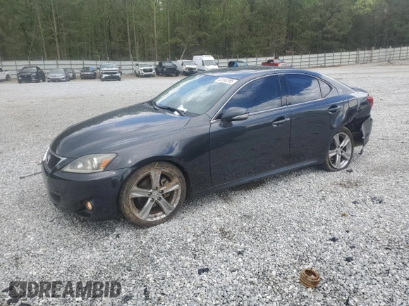 2011 Lexus IS 250 with VIN JTHBF5C22B5144946, listed as a Copart auction lot 52593265 with 97,088 mi miles and Salvage title. Bid and sale history available at DreamBid. Image 1.
