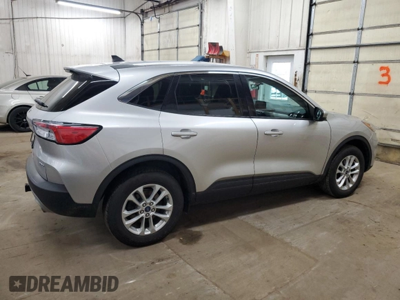 2020 Ford Escape SE with VIN 1FMCU9G6XLUC67624, listed as a Copart auction lot 52592495 with 60,071 mi miles and Salvage Title. Bid and sale history available at carsss.com. Image 3.
