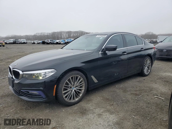 2017 BMW 5 Series 530i xDrive with VIN WBAJA7C31HG903726, listed as a Copart auction lot 51348285 with 180,415 mi miles and Clean Title. Bid and sale history available at carsss.com. Image 1.