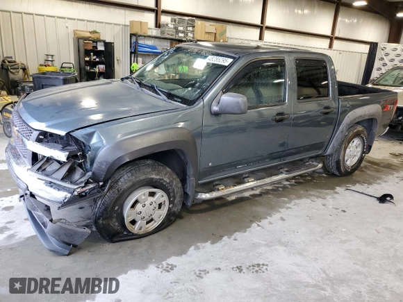 2007 Chevrolet Colorado 2LT with VIN 1GCDS13E378242429, listed as a Copart auction lot 48285295 with 169,495 mi miles and Salvage Title. Bid and sale history available at DreamBid. Image 1.