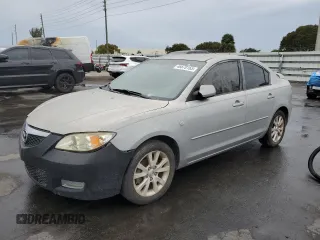 2008 Mazda 3 i Sport with VIN JM1BK12F181834357, listed as a Copart auction lot 46670165 with 52,411 mi miles and Clean Title. Bid and sale history available at DreamBid. Image 1.
