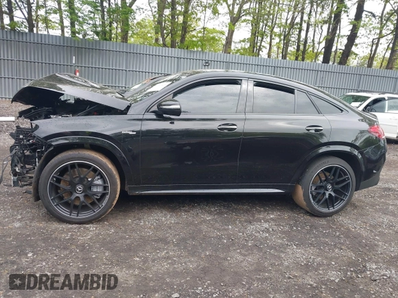 2021 Mercedes-Benz GLE 53 AMG with VIN 4JGFD6BB8MA249819, listed as a IAAI auction lot 42213429 with 46,262 mi miles and . Bid and sale history available at DreamBid. Image 14.
