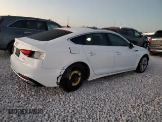 2022 Audi A5 Sportback Premium with VIN WAUABCF54NA014307, listed as a Copart auction lot 71891573 with 25,486 mi miles. Bid and sale history available at carsss.com. Image 3.