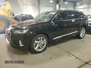 2023 Audi Q7 Premium Plus with VIN WA1LXBF76PD007640, listed as a Copart auction lot 44072775 with 20,804 mi miles and Salvage title. Bid and sale history available at DreamBid. Image 1.