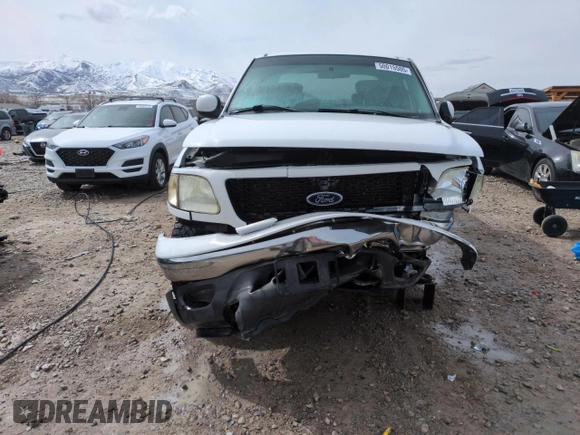 2003 Ford F-150 XLT with VIN 1FTRW08L53KB67497, listed as a Copart auction lot 50015505 with 190,242 mi miles and Salvage Title. Bid and sale history available at carsss.com. Image 5.