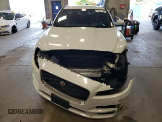 2018 Jaguar F-Pace 35t Prestige with VIN SADCK2EV7JA252724, listed as a Copart auction lot 71237194 with 50,582 mi miles and Salvage title. Bid and sale history available at DreamBid. Image 5.