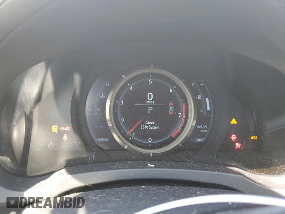 2016 Lexus IS 300/350 with VIN JTHCM1D27G5003881, listed as a Copart auction lot 63740695 with 90,985 mi miles and Salvage title. Bid and sale history available at DreamBid. Image 9.