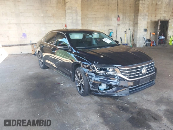 2021 Volkswagen Passat SE with VIN 1VWSA7A34MC008594, listed as a IAAI auction lot 40054898 with 78,664 mi miles and . Bid and sale history available at DreamBid. Image 1.