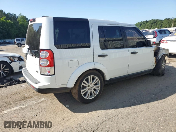 2011 Land Rover LR4 HSE with VIN SALAG2D44BA586720, listed as a Copart auction lot 59786795 with Not provided miles and Salvage title. Bid and sale history available at DreamBid. Image 3.