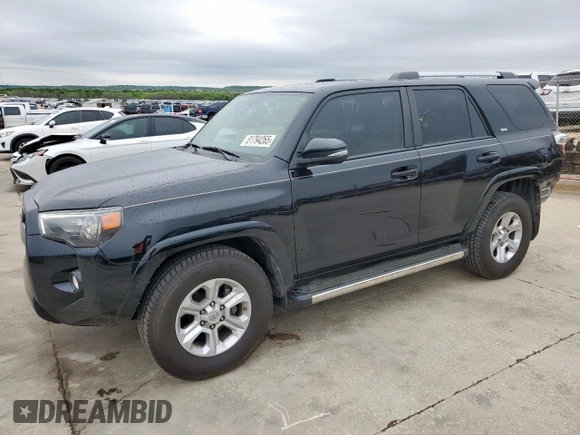 2019 Toyota 4Runner SR5 с VIN JTEZU5JR4K5210575, выставлен на аукционе Copart как лот 51794265 с пробегом 123 089 миль миль и Списание • Salvage title. История ставок и продаж доступна на DreamBid. Изображение 1.