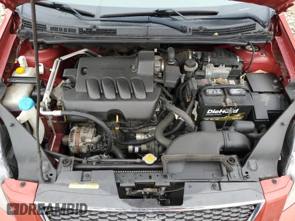 2010 Nissan Sentra S with VIN 3N1AB6AP9AL693574, listed as a Copart auction lot 62107485 with 103,152 mi miles and Non repairable. Bid and sale history available at DreamBid. Image 11.