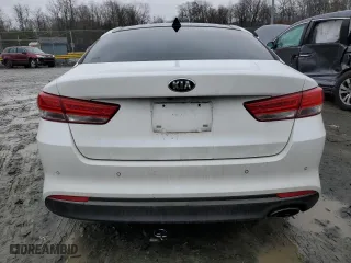 2018 Kia Optima EX with VIN 5XXGU4L36JG231680, listed as a Copart auction lot 44464435 with 82,769 mi miles and Salvage Title. Bid and sale history available at carsss.com. Image 6.