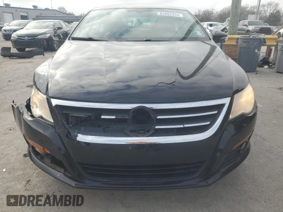 2011 Volkswagen CC Lux Plus with VIN WVWHN7AN9BE727280, listed as a Copart auction lot 85802354 with 128,245 mi miles and Clean Title. Bid and sale history available at carsss.com. Image 5.
