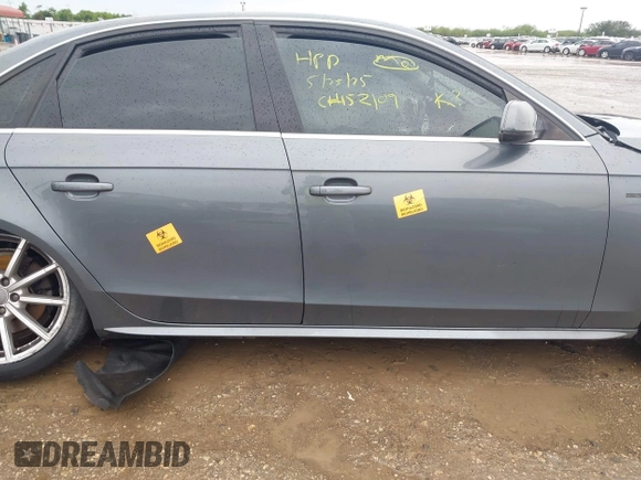 2014 Audi A4 Premium Plus with VIN WAUFFAFL9EN026846, listed as a IAAI auction lot 42370342 with 123,680 mi miles and . Bid and sale history available at DreamBid. Image 13.
